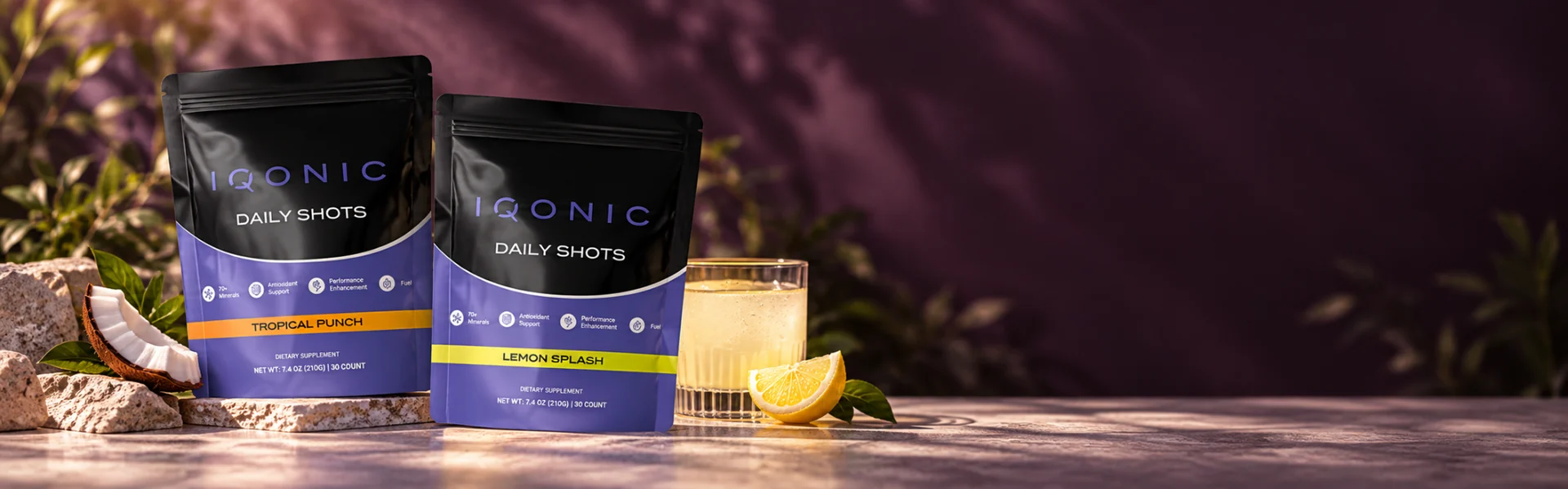 DAILY SHOTS: bolsas completas Tropical Punch y Lemon Splash